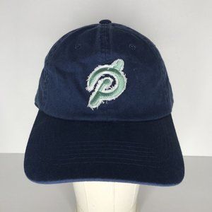 Peloton Blue Distressed Logo Adjustable Hat